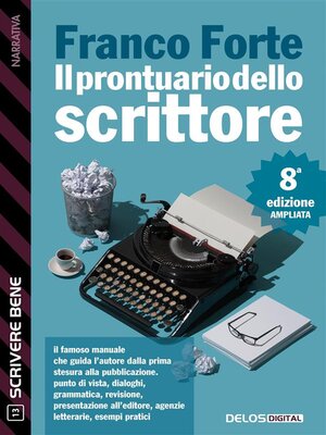 cover image of Il prontuario dello scrittore--8 edizione